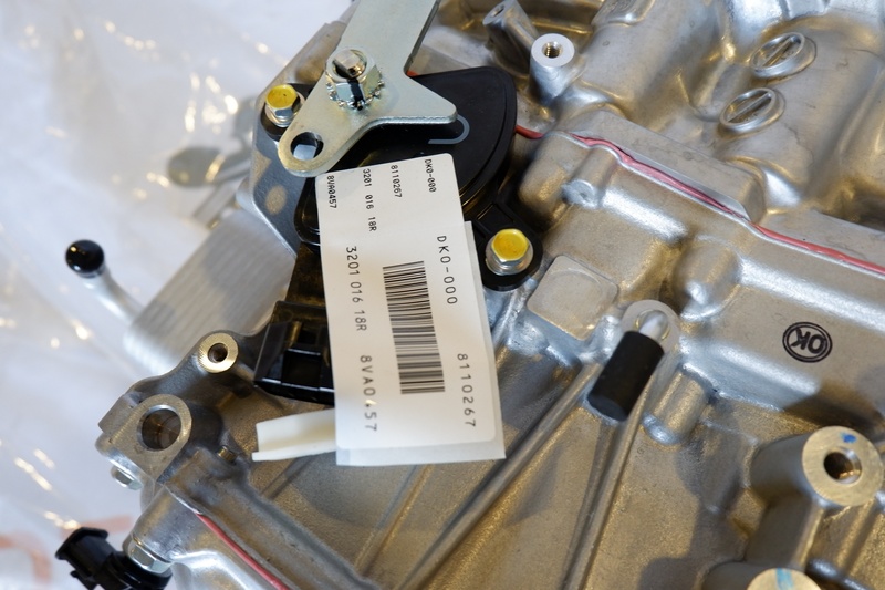 Вариатор (CVT) Jatco JF015E, арт. Вариатор (CVT) Jatco JF015E 320105254R, вид снизу